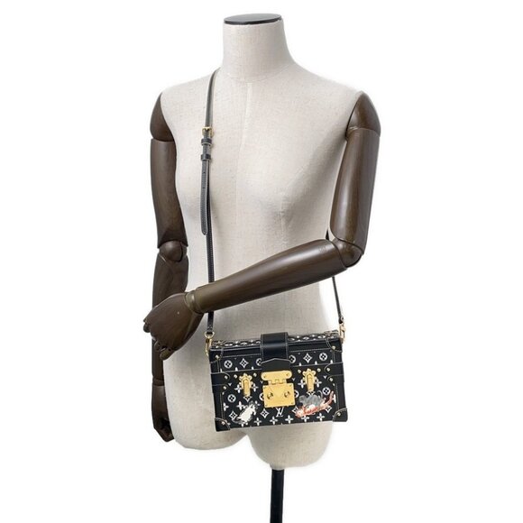 LOUIS VUITTON Monogram Catogram Petite Malle Monogram Noir M44437 - Picture 4 of 16